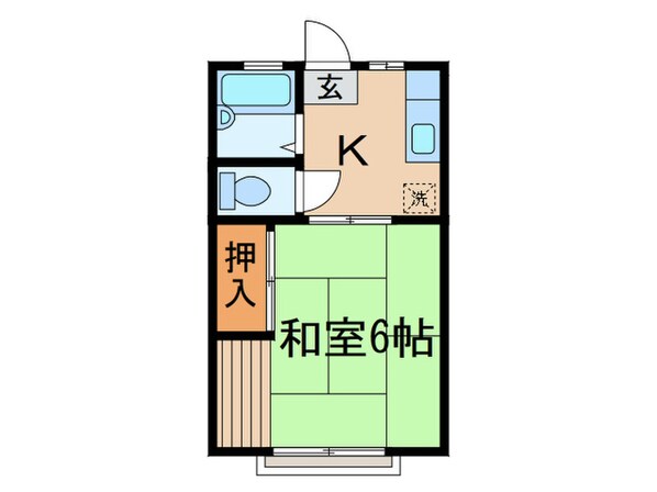 佐藤ハイムの物件間取画像